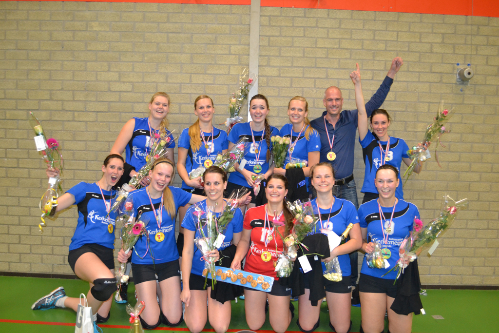 Dames 1 kampioen