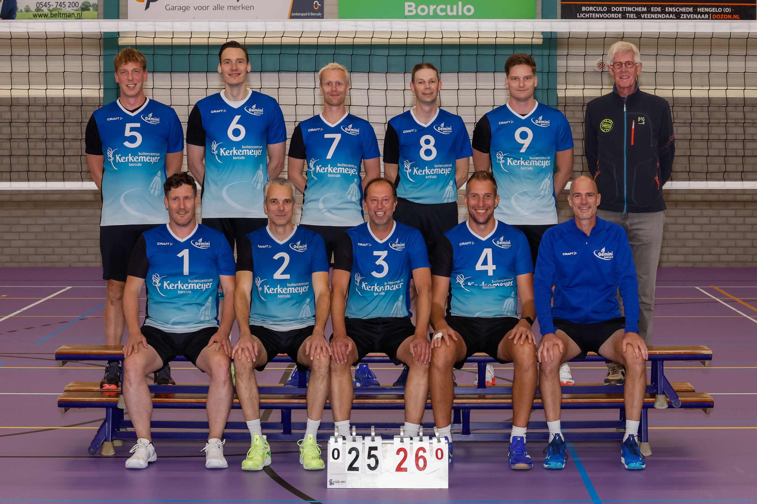 Gemini Borculo - Team Heren 1